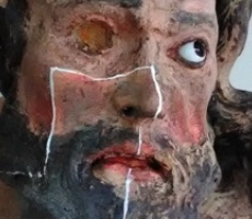 Reštaurovanie sochy Ukrižovaného Krista a 2 lotrov Reštaurovanie sochy Ukrižovaného Krista a 2 lotrov